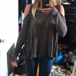 Super cute stripped Long sleeve!